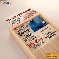Personalized Couple Gift Ain't No Castle Picture Frame Light Box 31456 thumb 1