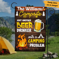 Personalized Camping  Problem Gardening Flag AG121 87O53 thumb 1