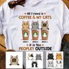 Personalized Coffee Cat Mom Grandma T Shirt MR172 65O60 1