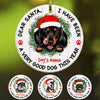 Personalized Dear Santa Dog Christmas  Ornament SB292 29O47 1