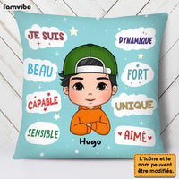 Personalized Gift For Grandson French Je Suis Pillow 30165 thumb 1