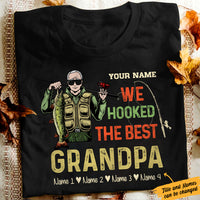 Personalized Dad Grandpa Fishing T Shirt MR201 67O47 thumb 1