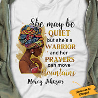 Personalized BWA She May Be Quiet T Shirt JL303 30O34 thumb 1