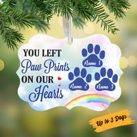 Personalized Dog Cat Memorial Paw Benelux Ornament NB142 81O34 thumb 1