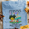 Personalized Camping Gang White T Shirt JN192 87O57 1