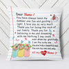 Personalized Mom Grandma Letter Pillow MY102 26O34 (Insert Included) 1