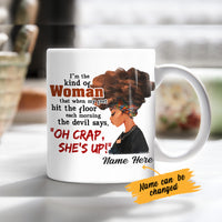 Personalized BWA Oh Crap She's Up Mug JL253 26O53 thumb 1