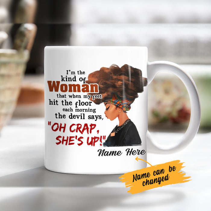 Personalized BWA Oh Crap She's Up Mug JL253 26O53 1