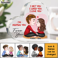 Personalized Couple I Met You I Love You Acrylic Plaque 22719 thumb 1