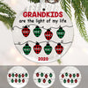 Personalized Grandma Light Of Life Christmas  Ornament OB64 85O47 1