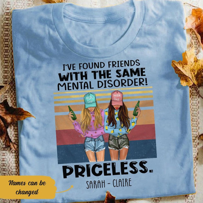 Personalized Same Mental Disorder Girl Friends T Shirt AG62 28O58 1