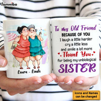 Personalized Gift For Senior Friends Smile A Lot More Mug 26362 thumb 1
