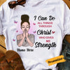 Personalized I Can Do All Things Through Christ T Shirt AG241 85O57 1
