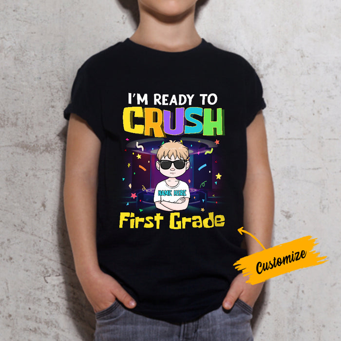 Personalized Back To School Ready To Crush Kid T Shirt JL11 95O57 1