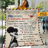 Personalized Daughter Letter Fleece Blanket AG53 85O47 1