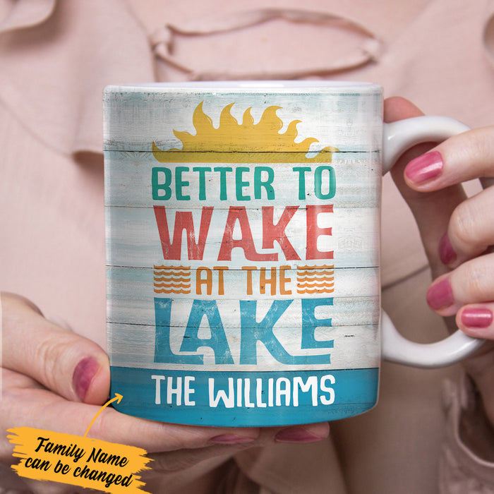 Personalized Lake Garden Mug JN294 85O60 AG3258 85O36 1