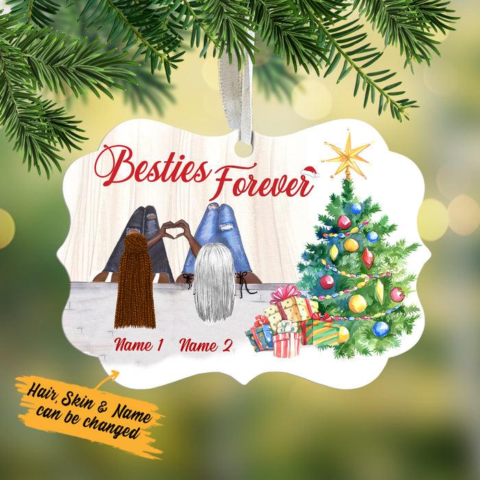Personalized Friends Forever Besties Christmas Benelux Ornament NB111 95O34 1