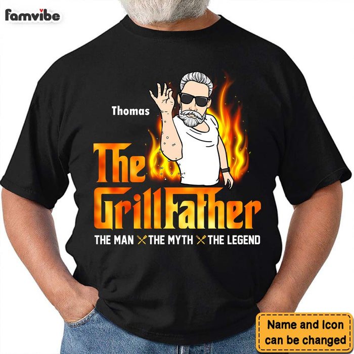 Personalized Gift For Grill Dad Shirt - Hoodie - Sweatshirt 26141 1