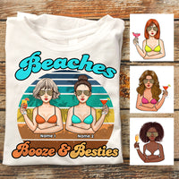Personalized Beach Friends T Shirt JN153 30O47 thumb 1