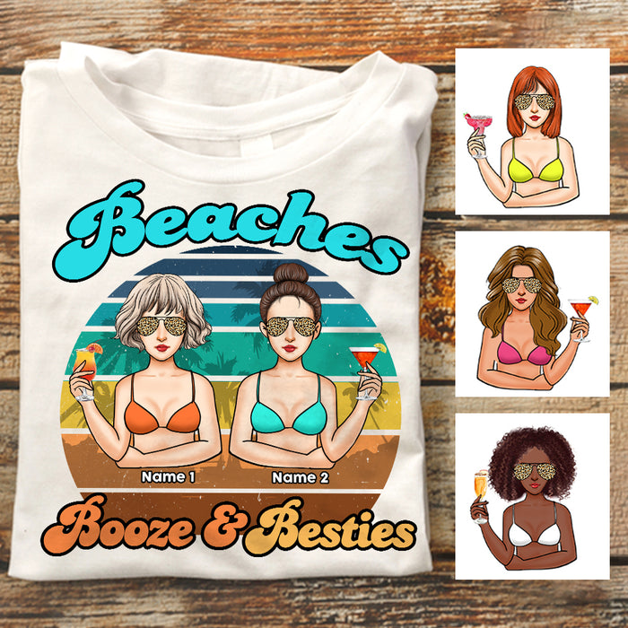 Personalized Beach Friends T Shirt JN153 30O47 1