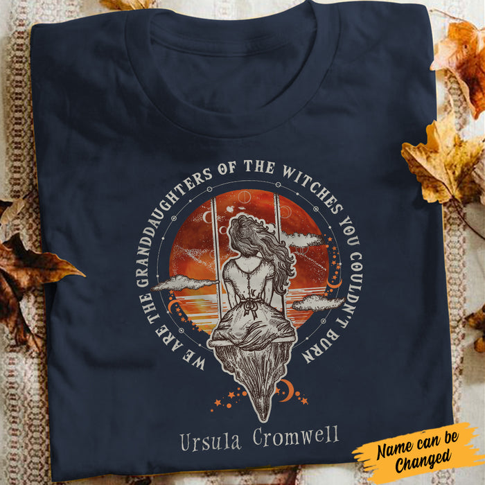 Personalized Granddaughter Of The Witches Halloween T Shirt JL161 81O34 1
