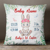 Personalized First Baby Easter Pillow FB254 65O36 (Insert Included) 1