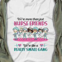 Nurse Friends Gang White T Shirt JN221 65O47 thumb 1