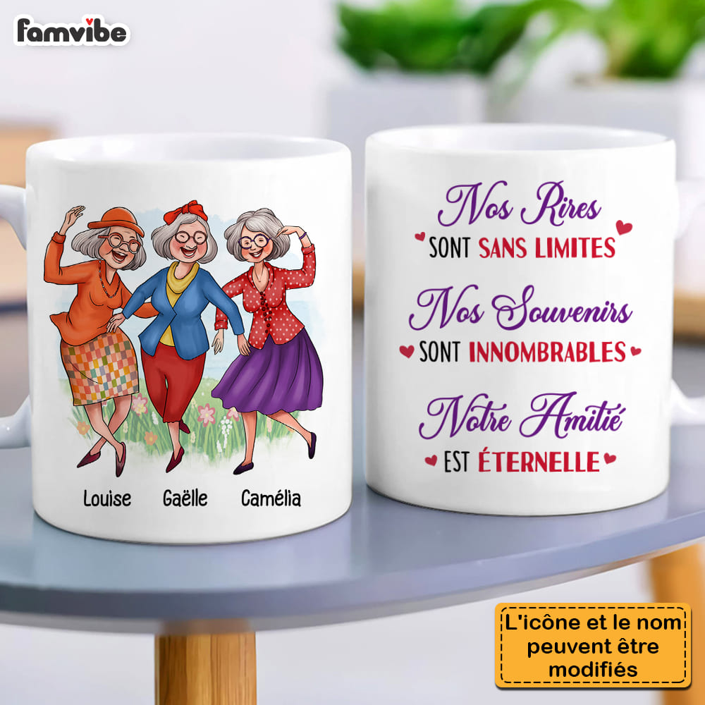 Personalized Gift For Friends French Mug 30384 Primary Mockup