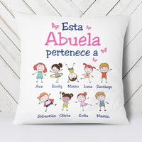 Personalized Abuela Spanish Grandma Belongs Pillow AP97 81O34 thumb 1