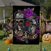 Skull Day Of The Dead Halloween Flag JL151 81O53 thumb 1