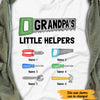 Personalized Dad Grandpa Little Helpers T Shirt MY143 95O47 1