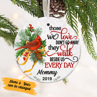 Products Personalized Cardinal Memorial Mom Circle Ornament NB121 67O57 thumb 1