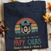 Personalized Dad Camping  Papa French T Shirt AP915 30O57 1