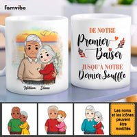 Personalized French De Notre Premier Baiser  Jusqu'à Notre Dernier Souffle Mug 30474 thumb 1