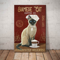 Siamese Cat Coffee Company Canvas SMR3003 85O36 thumb 1