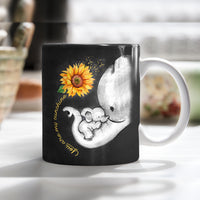 Elephant Sunflower Mom Mug M1403 82O34 thumb 1