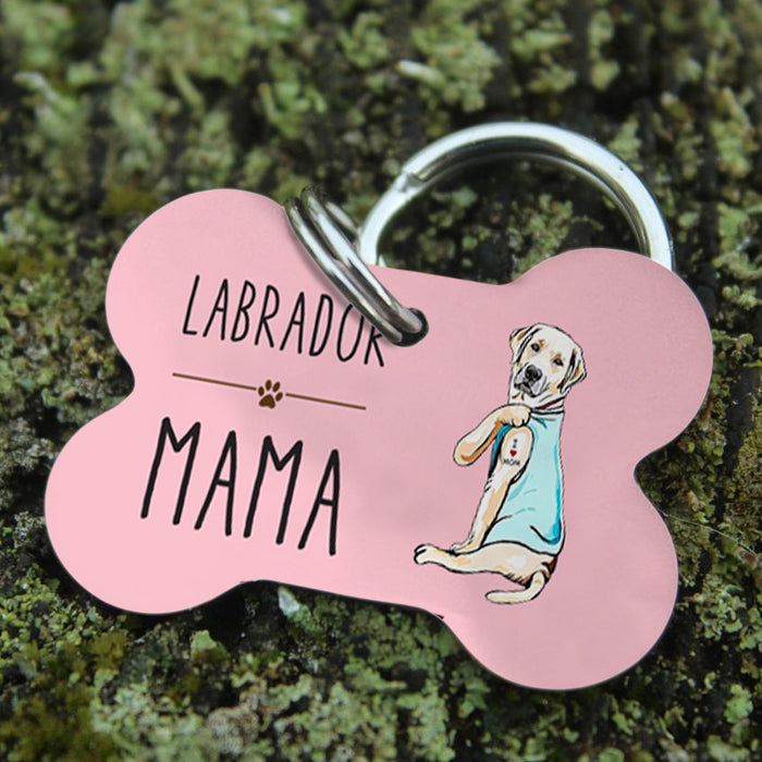 Labrador Retriever Dog Bone Pet Tag SAP1003 81O36 1