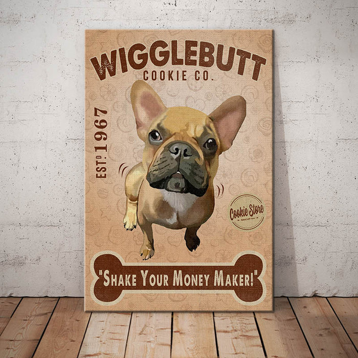 French Bulldog Cookie Company Canvas SAP0102 73O36 1