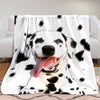 Dalmatian Dog Fleece Blanket JR1401 69O31 1