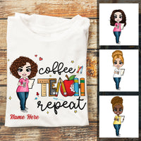 Personalized Teacher Back To School Coffee Teach T Shirt JL194 30O57 thumb 1