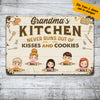 Personalized Kitchen Grandma Metal Sign JL91 26O36 1