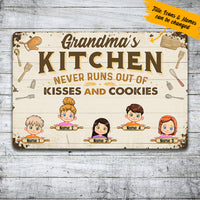 Personalized Kitchen Grandma Metal Sign JL91 26O36 thumb 1