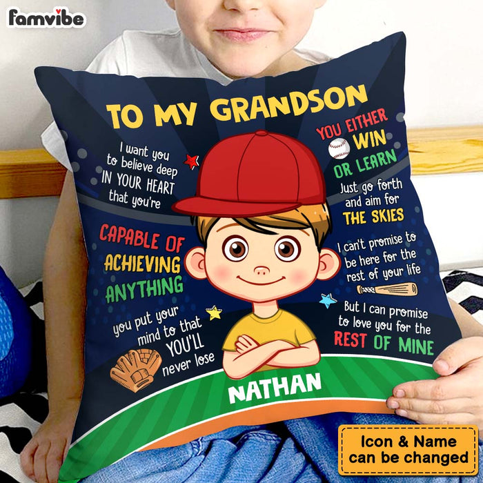 Personalized Birthday Gift For Grandson Baseball Pillow 30951 1