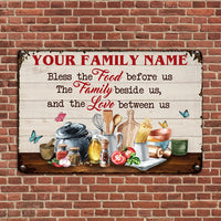 Personalized Kitchen Metal Sign JL125 26O34 thumb 1