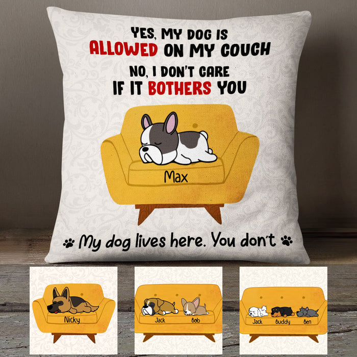 Personalized Dog Couch  Pillow SB251 81O53 (Insert Included) 1