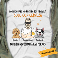 Personalized Dog Dad Perro Perra Spanish T Shirt JL144 30O34 thumb 1
