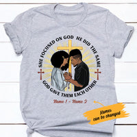 Personalized BWA Couple Christian T Shirt SB181 26O53 thumb 1
