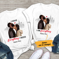 Personalized Nothing I Have Everything BWA Couple T Shirt SB102 26O47 thumb 1