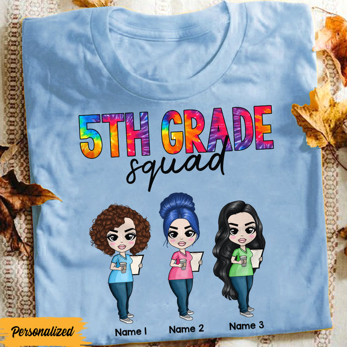 Personalized Teacher Back To School Squad T Shirt JL151 30O47 1