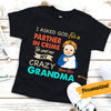 Personalized Grandma Grandpa Asked God Kid T Shirt JL161 81O34 1
